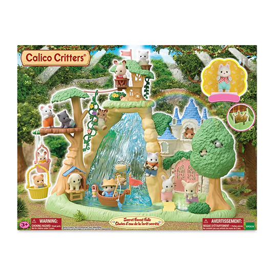 Calico Critters Secret Forest Falls – A2Z Science & Toys