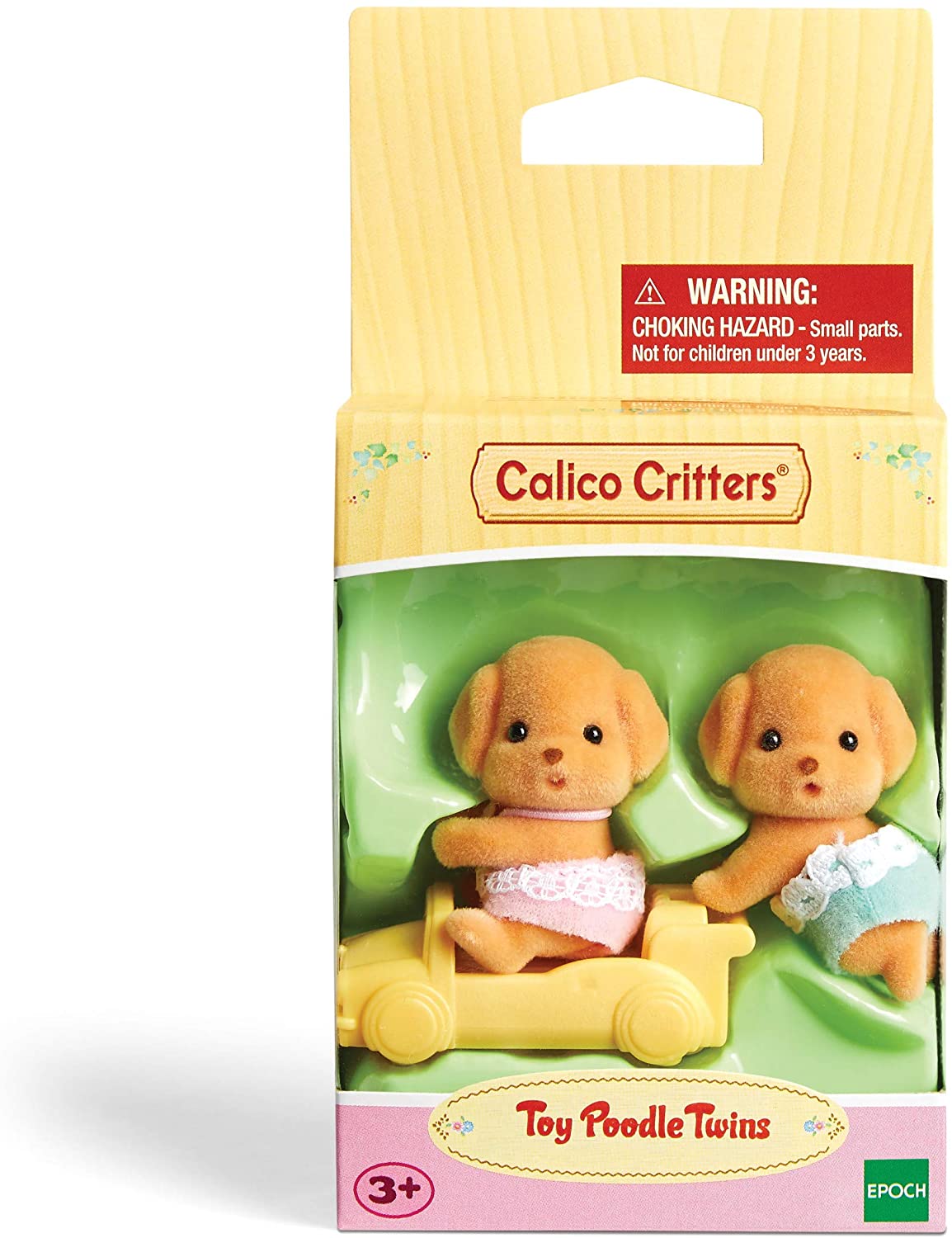 Calico Critters Toy Poodle Twins by Epoch Everlasting Play 1