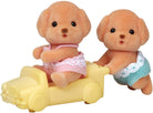 Calico Critters Toy Poodle Twins by Epoch Everlasting Play