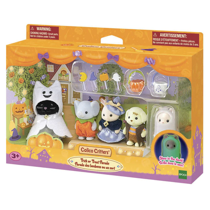 Calico Critters Trick or Treat Parade by Epoch Everlasting Play
