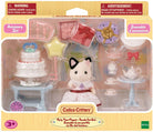 Calico Critters Tuxedo Cat Girls Party Time Playset by Epoch Everlasting Play
