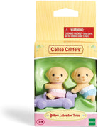 Calico Critters Yellow Labrador Twins by Epoch Everlasting Play 2