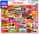 Candy Wrapper 1000pc Puzzle by White Mountain Puzzles