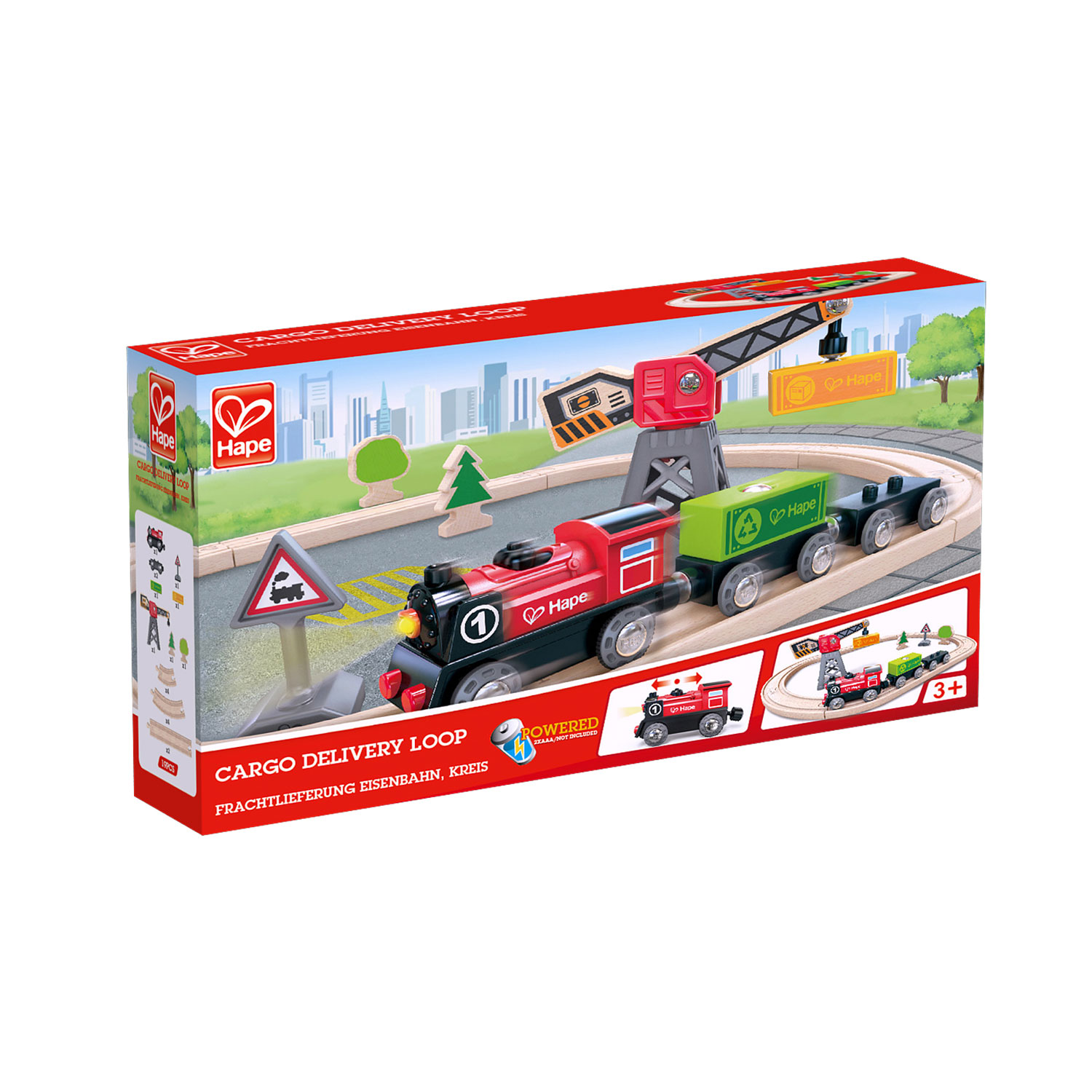 Cargo Delivery Loop Train Set-by-Hape