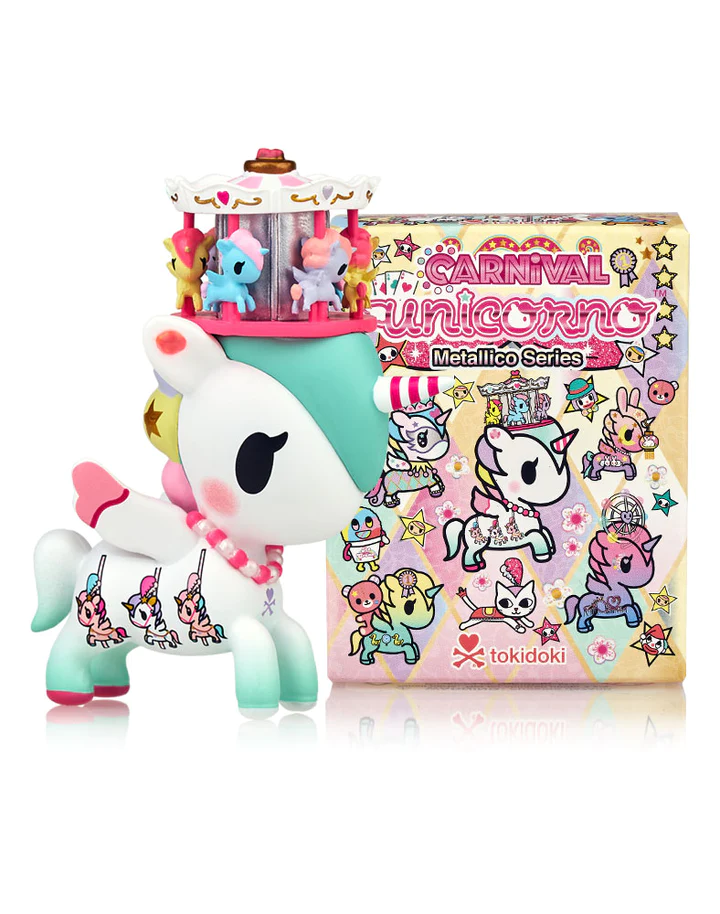 Carnival Unicorno Metallico Blind Box-by-Tokidoki