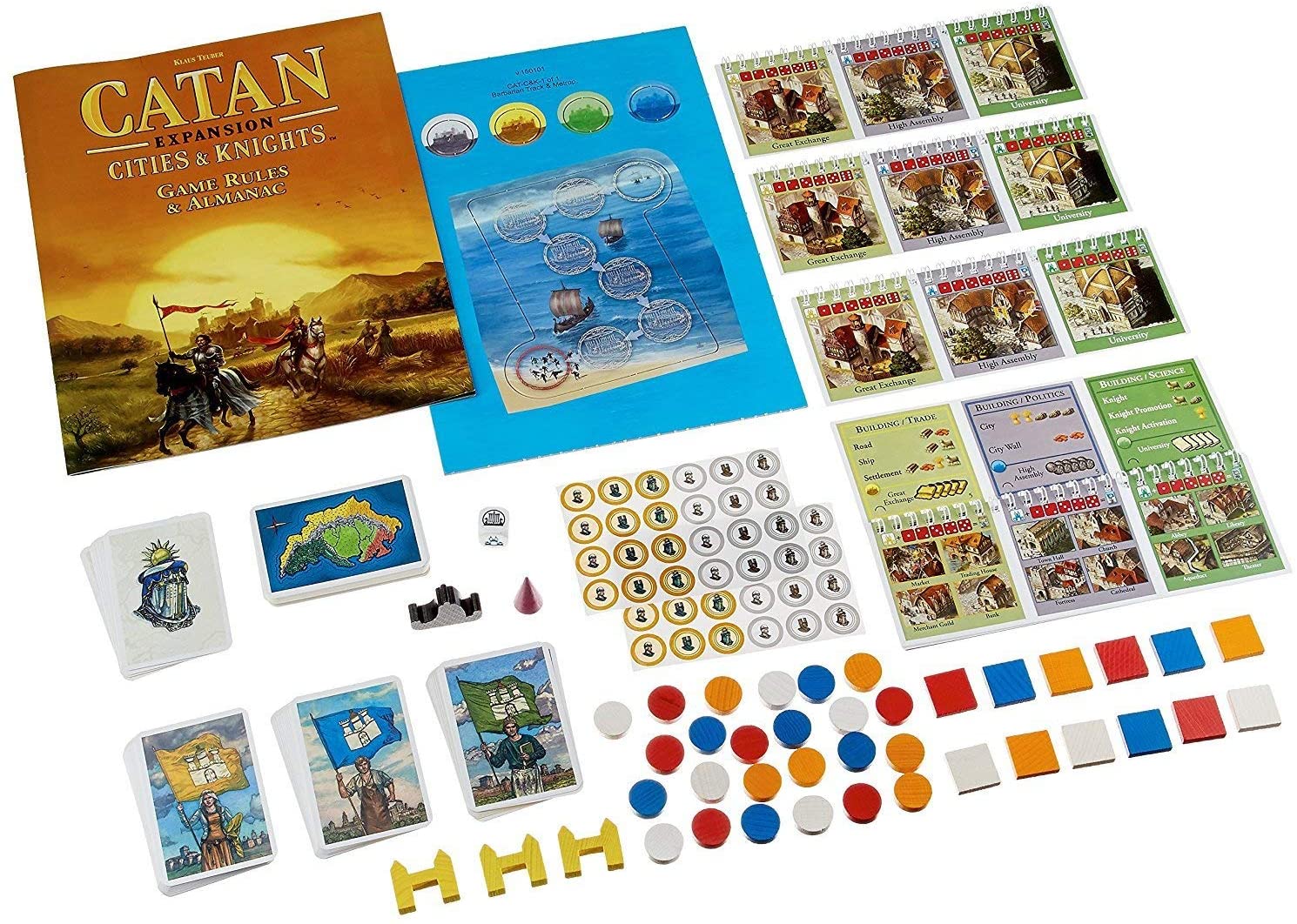 Catan Cities and Knights Expansion by Catan Studio 2