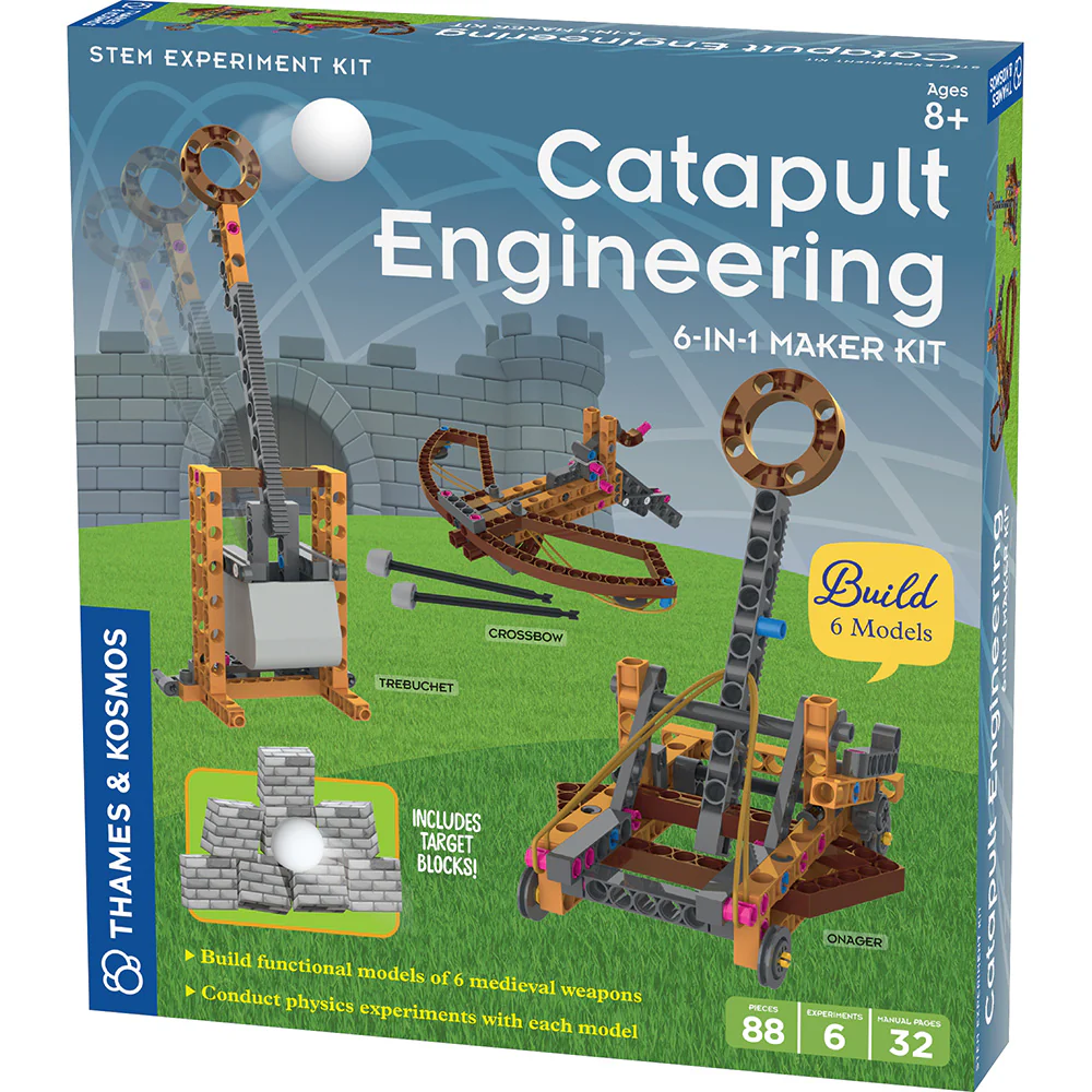 Catapult Engineering: 6-in-1 Maker Kit – A2Z Science & Toys