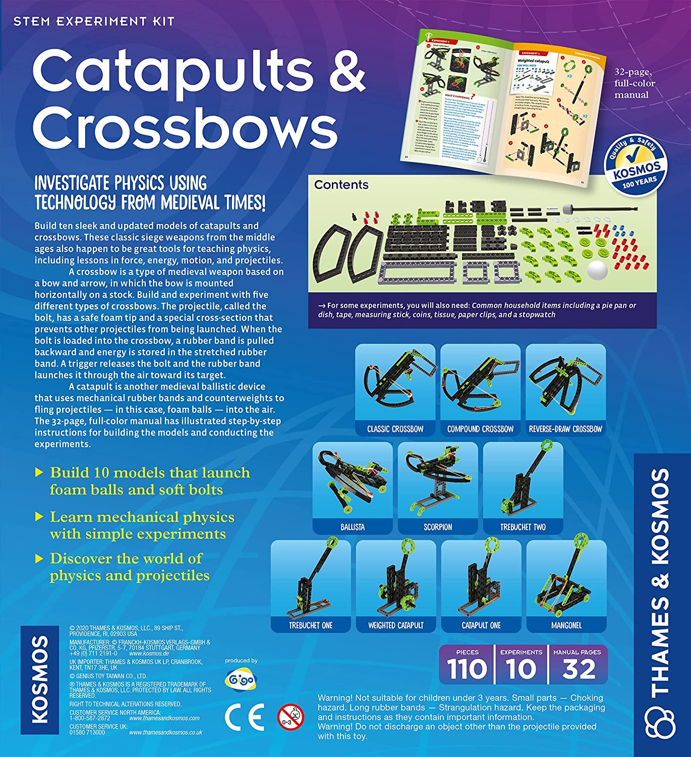 Catapults Crossbows by Thames Kosmos 1