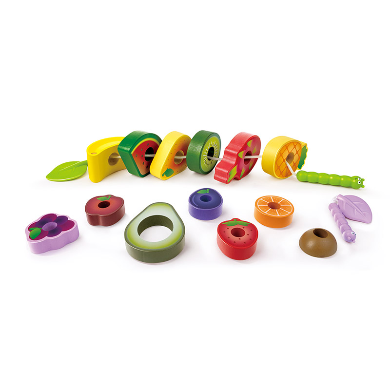 Caterpillar Fruit Feast Set-by-Hape