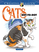 Cats Dot to Dot Coloring Book by Dover Publications