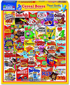 Cereal Boxes 1000pc Puzzle by White Mountain Puzzles