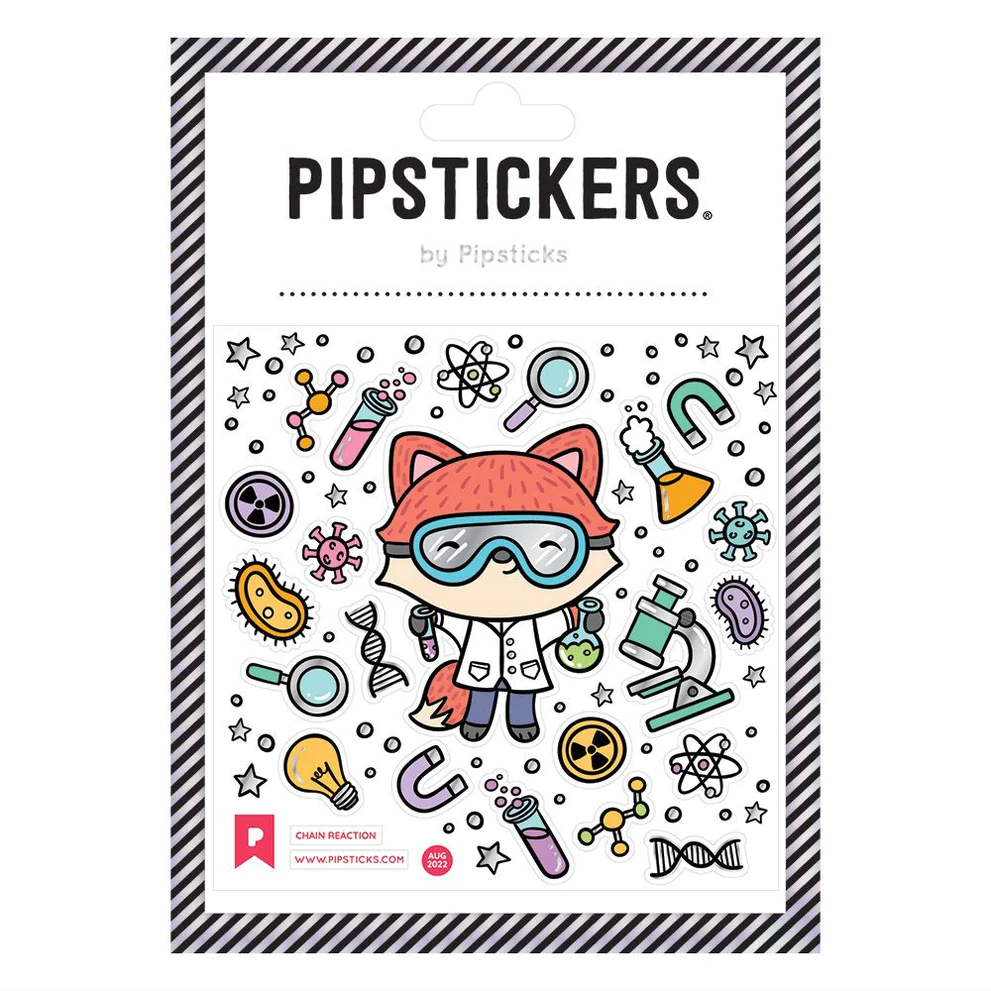 Chain Reaction Sticker Sheet – A2Z Science & Toys