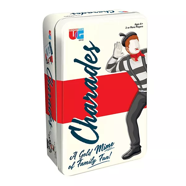 Charades Game Tin by University Games
