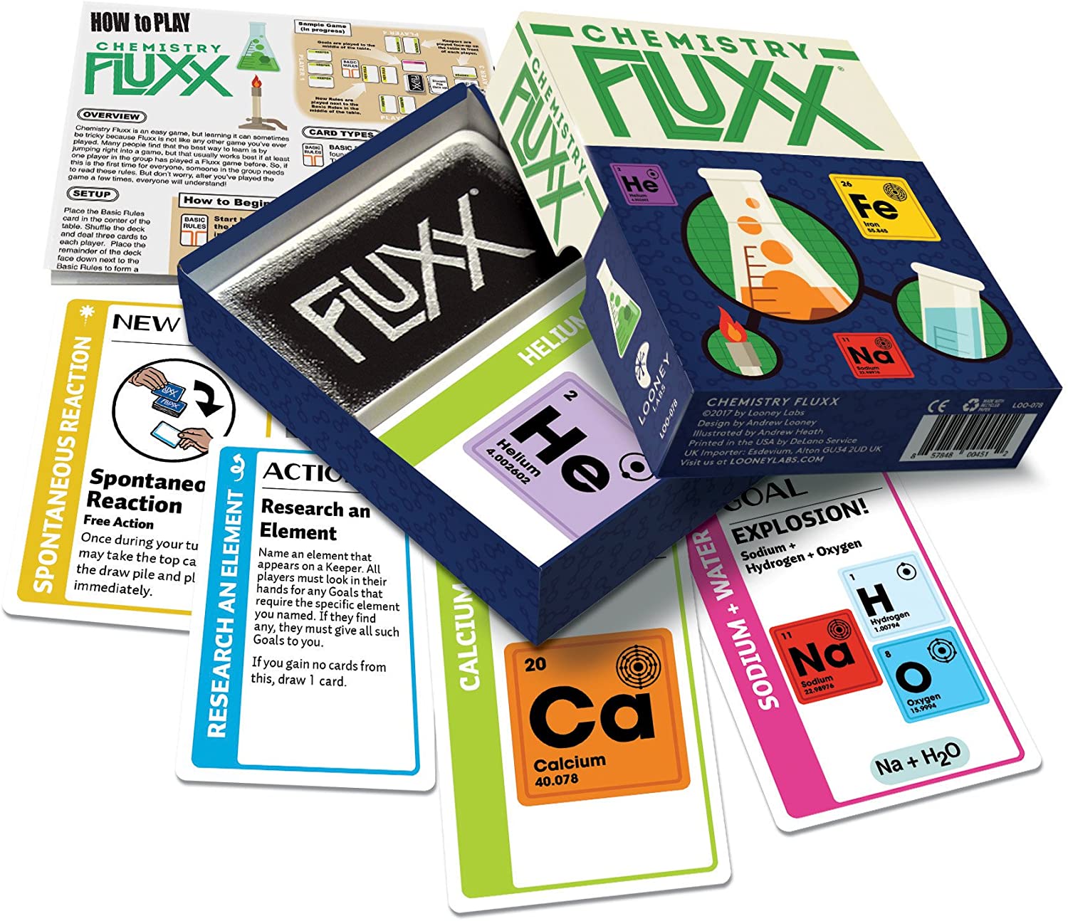 Chemistry Fluxx by Looney Labs 1