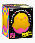 stress ball in the shape of chick hatching from an egg