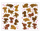 Chocolate Labs Scratch and Sniff Stickers by Peaceable Kingdom 1