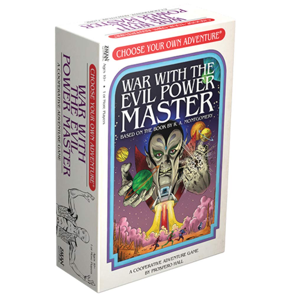 Choose Your Own Adventure War with the Evil Power Master by Z Man Games