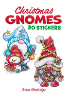 Christmas Gnomes: 20 Stickers-by-Dover Publications