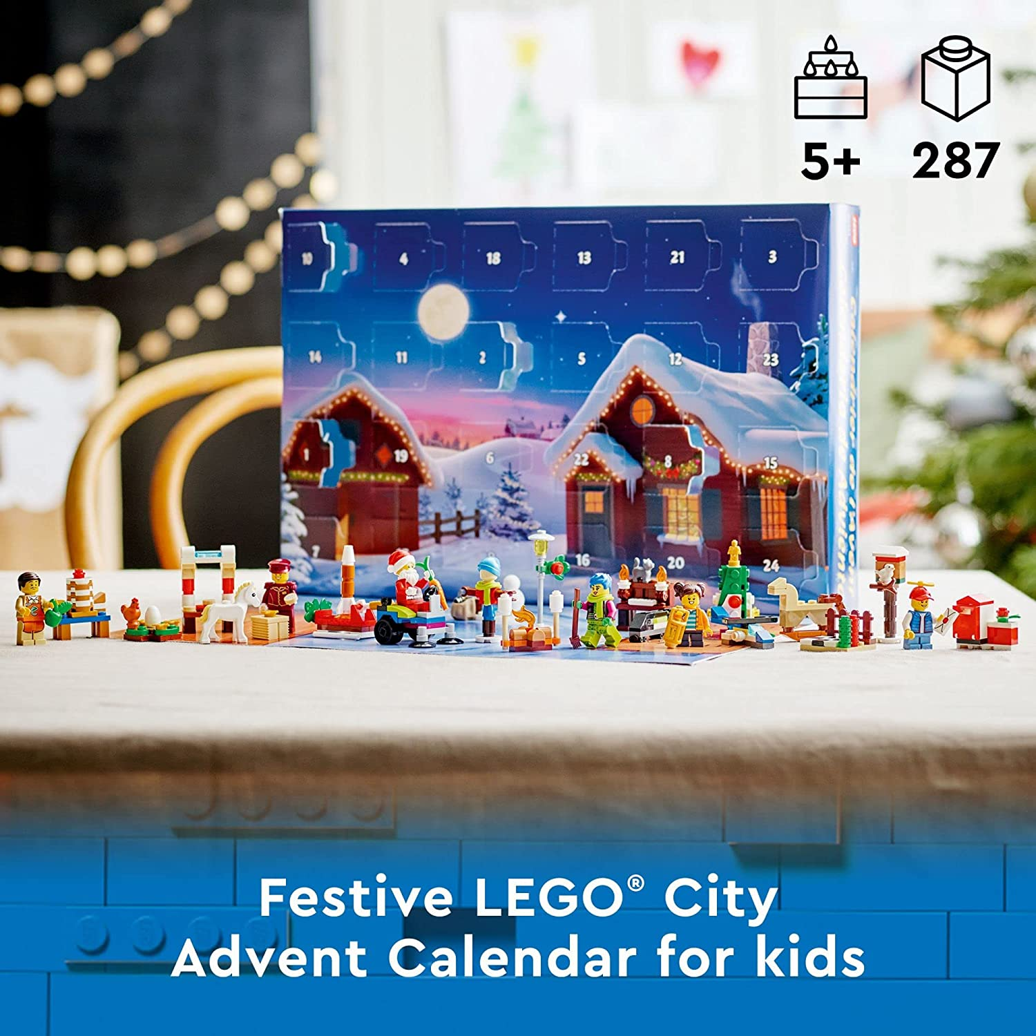 City 2022 Advent Calendar by Lego 1