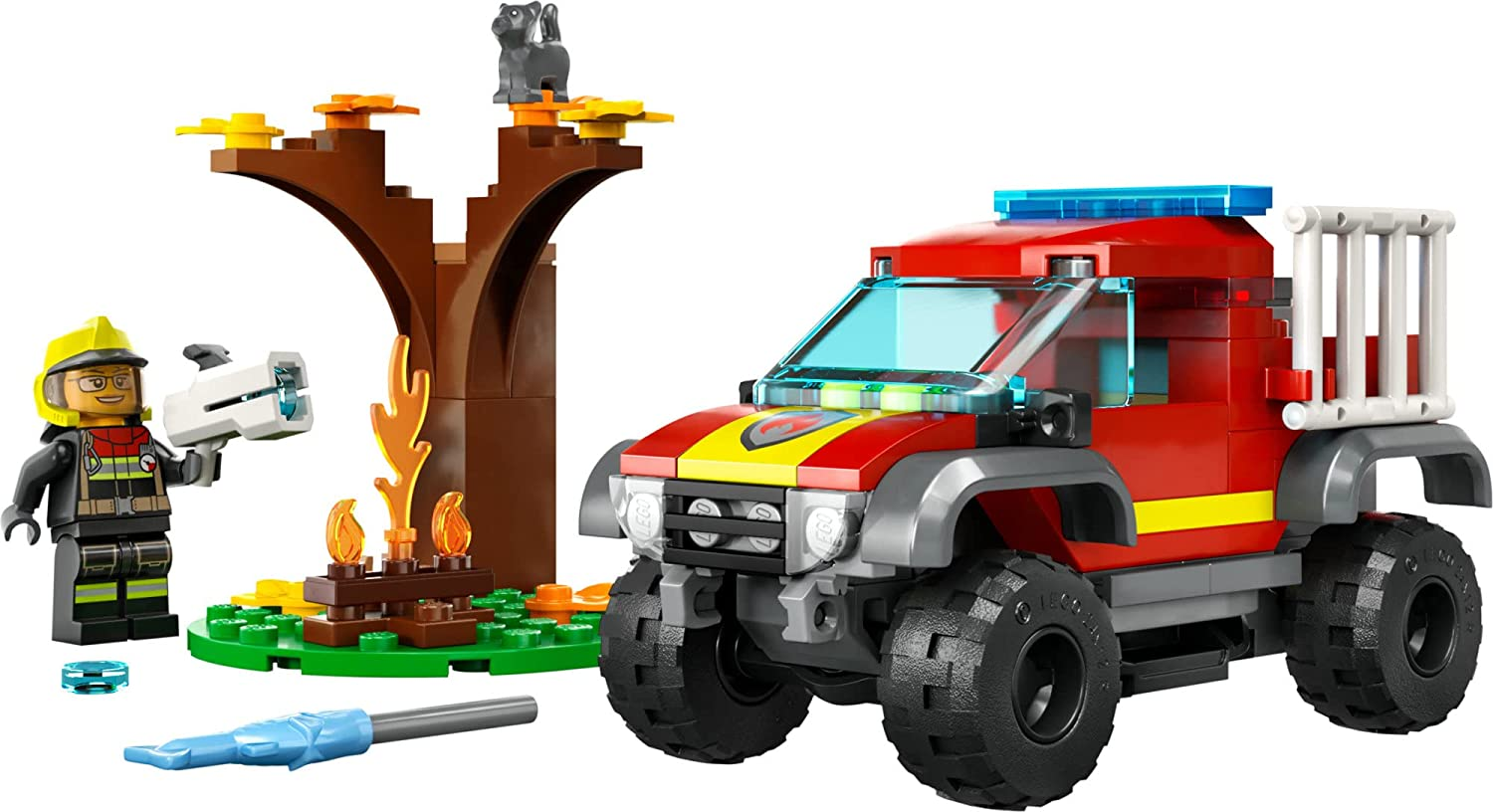 City 4x4 Fire Truck Rescue by Lego 1