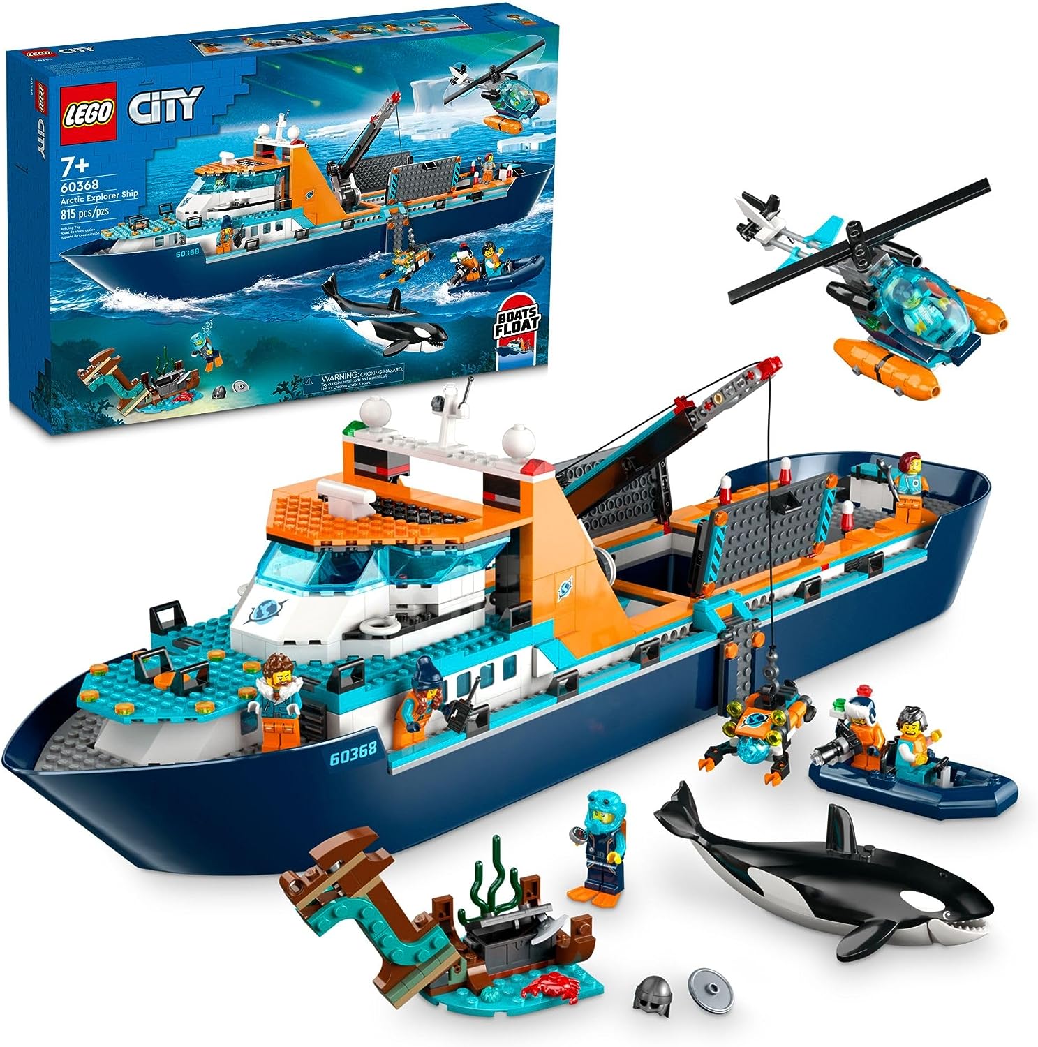 City Arctic Explorer Ship-by-Lego