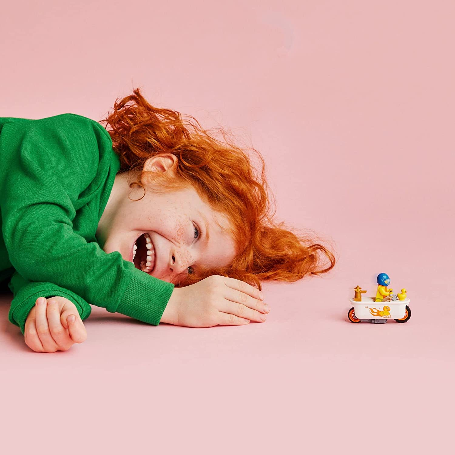 City Bathtub Stunt Bike by Lego 2