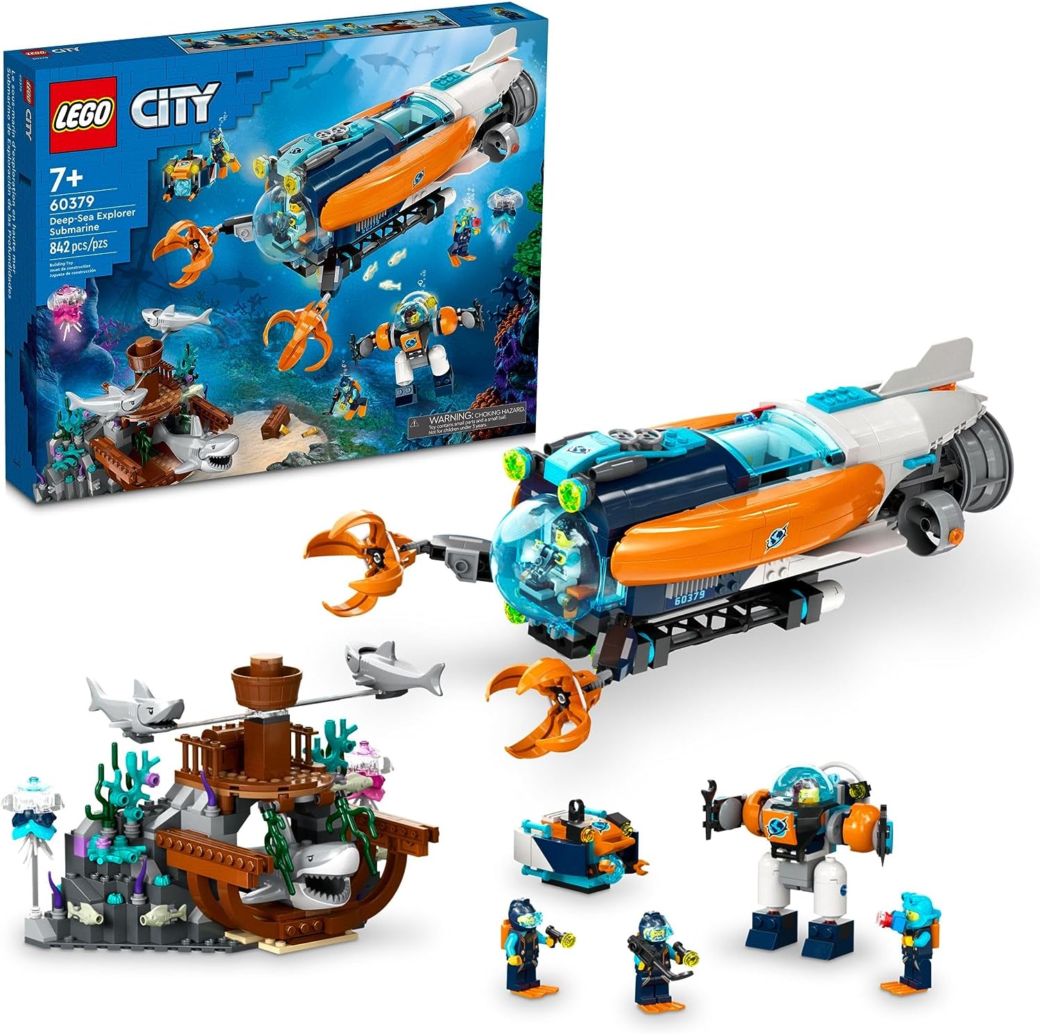 City Deep-Sea Explorer Submarine – A2Z Science & Toys