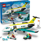 City Emergency Air Ambulance Airplane-by-Lego