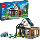 City Family House and Electric Car-by-Lego