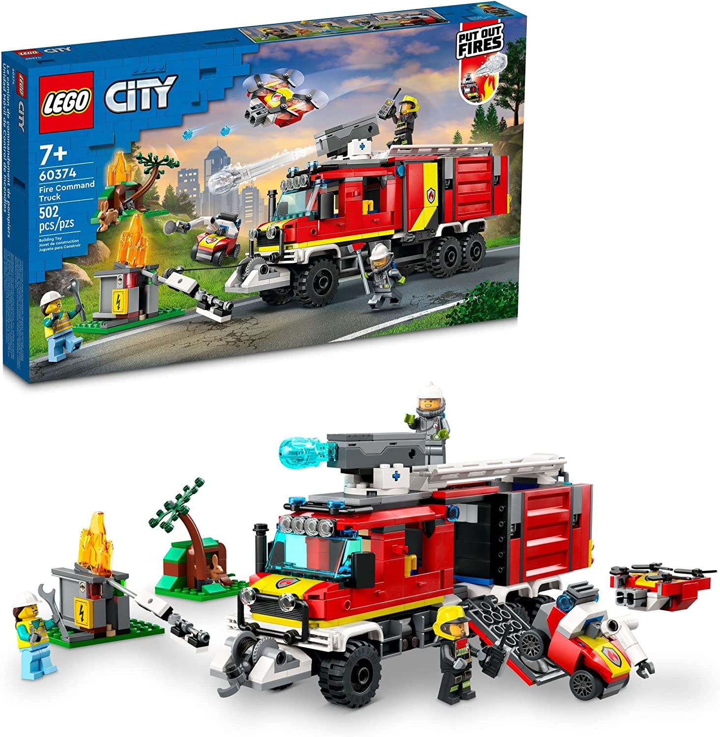 City Fire Command Truck by Lego