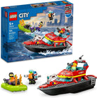 City Fire Rescue Boat by Lego