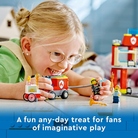 City Fire Station and Fire Truck by Lego 5