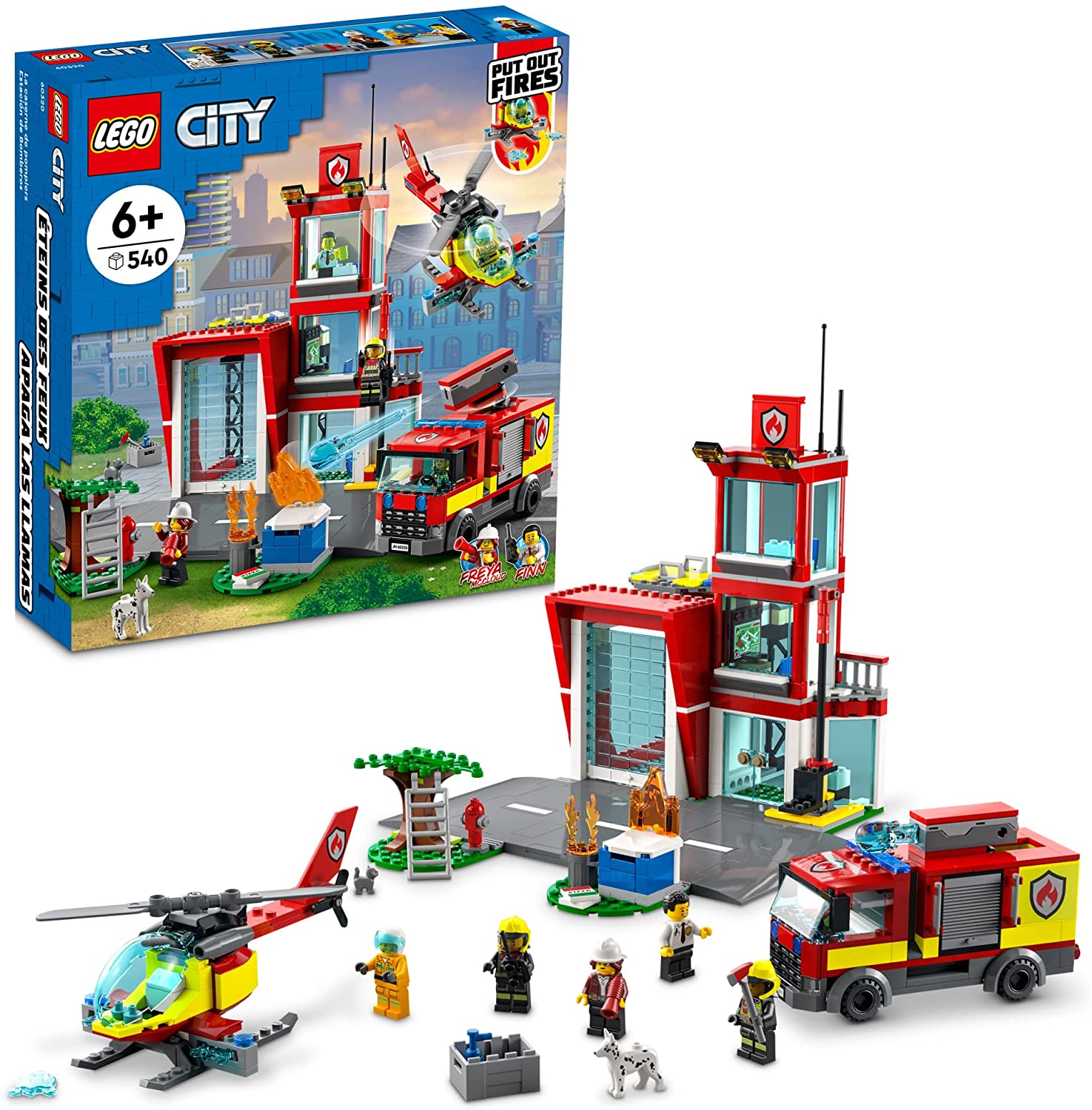 City Fire Station by Lego