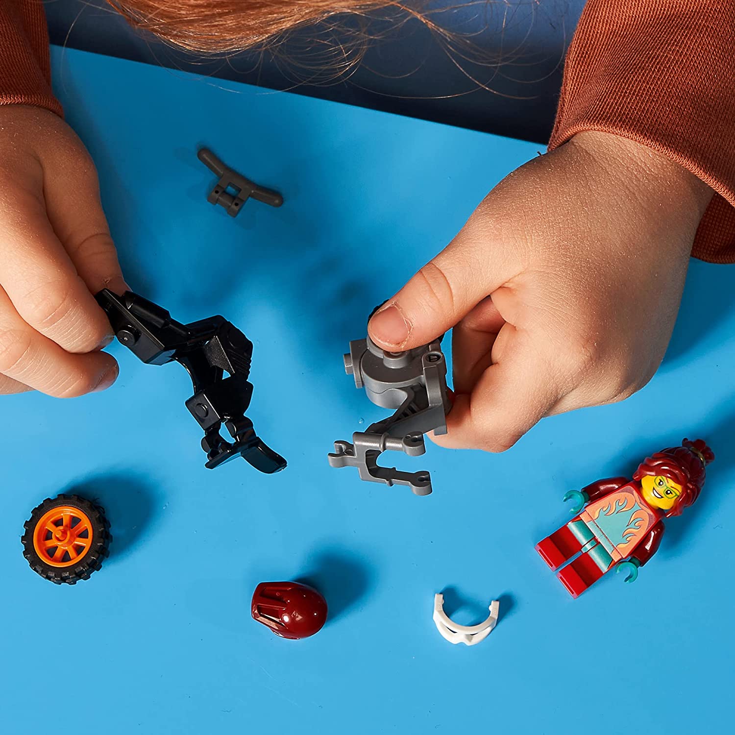 City Fire Stunt Bike by Lego 3