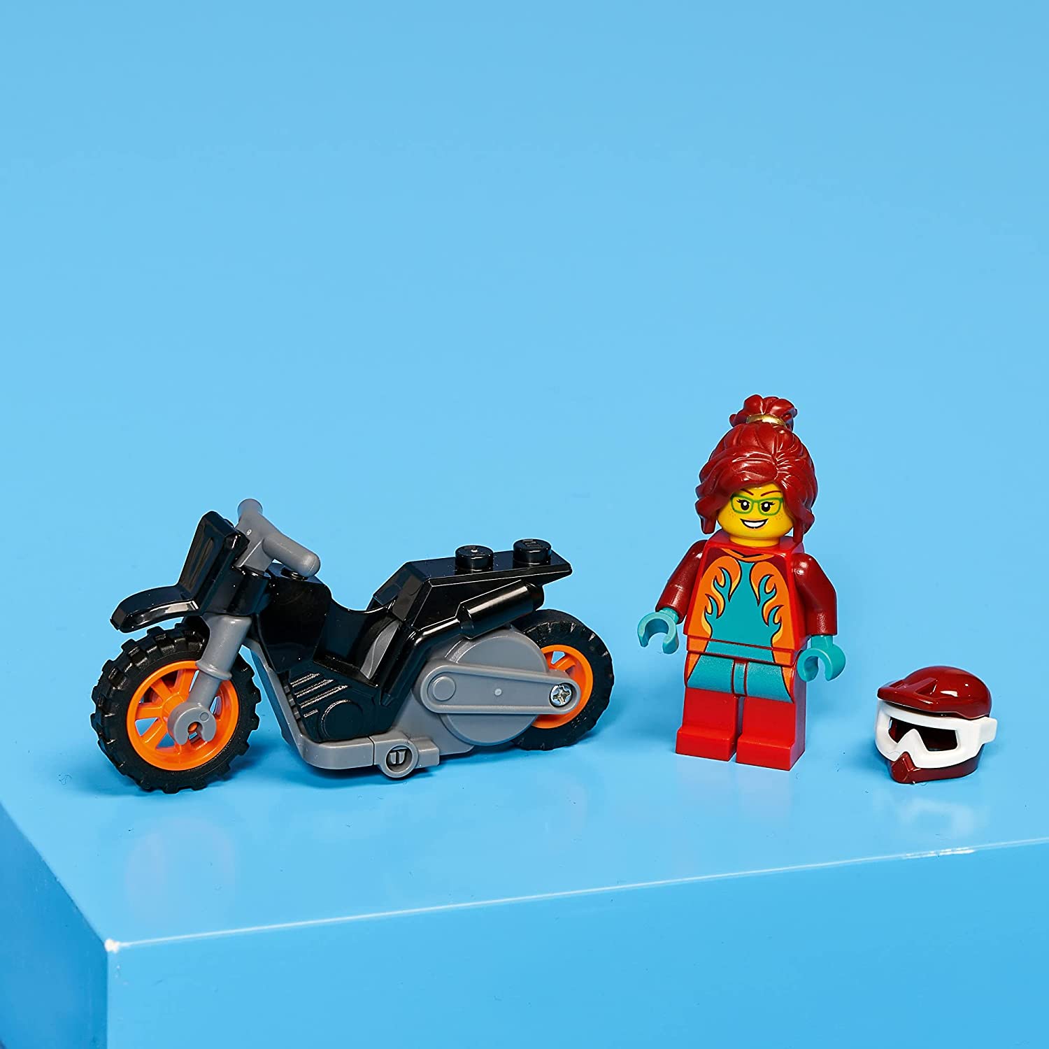 City Fire Stunt Bike by Lego 4