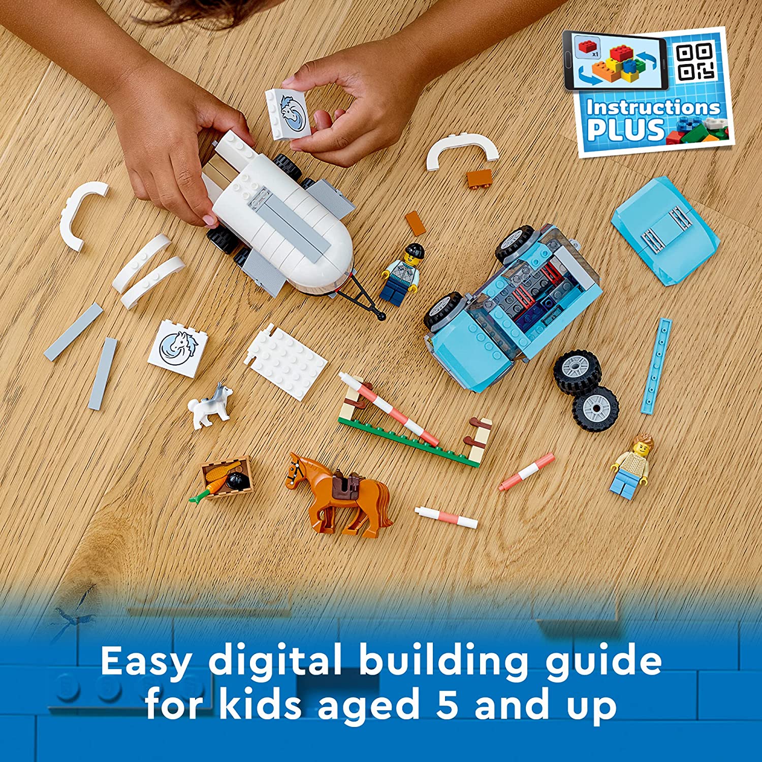 City Horse Transporter by Lego 3