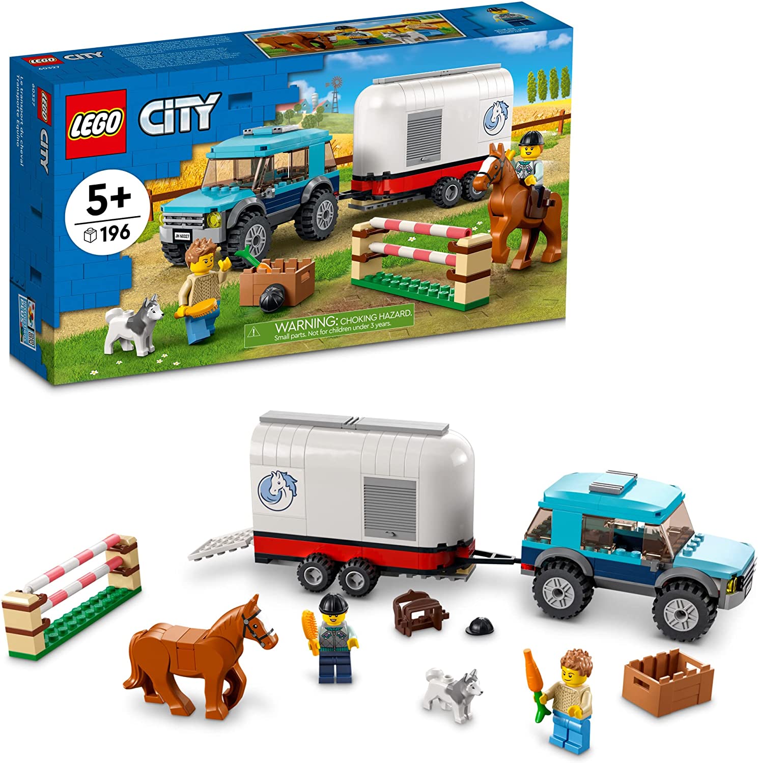 City Horse Transporter by Lego