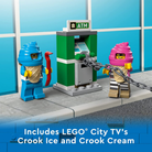 City Ice Cream Truck Police Chase by Lego 4