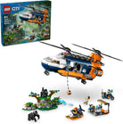 City Jungle Explorer Helicopter at Base Camp-by-Lego