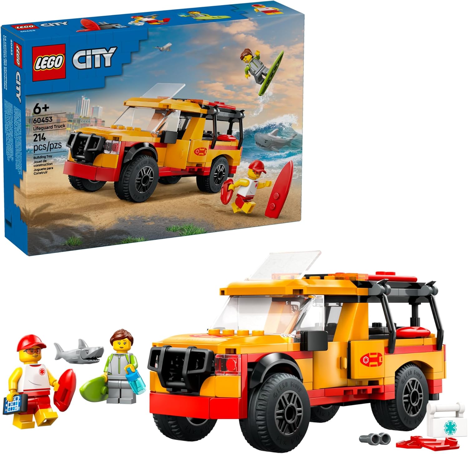 City Lifeguard Beach Rescue Truck-by-Lego