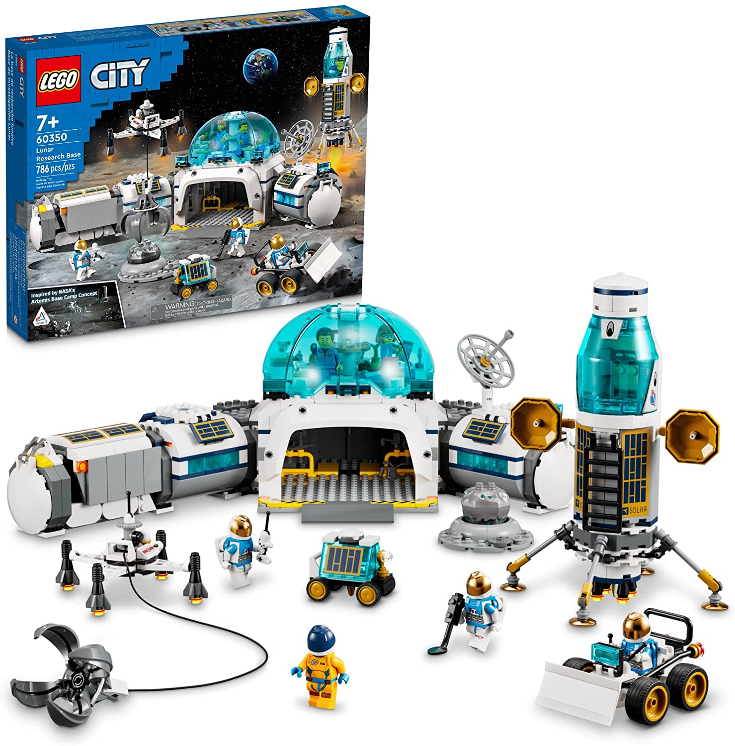 City Lunar Research Base by Lego