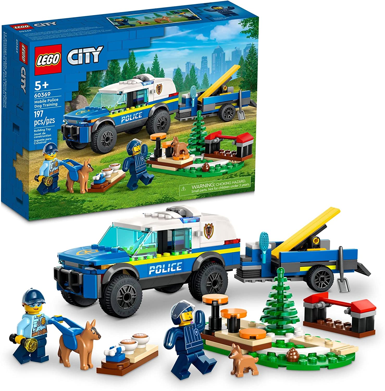 City Mobile Police Dog Training by Lego