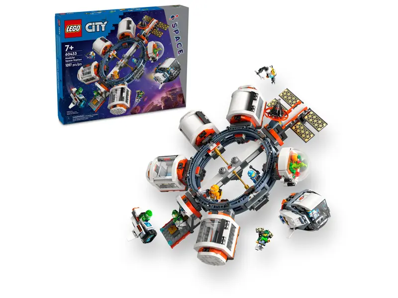 City Modular Space Station-by-Lego