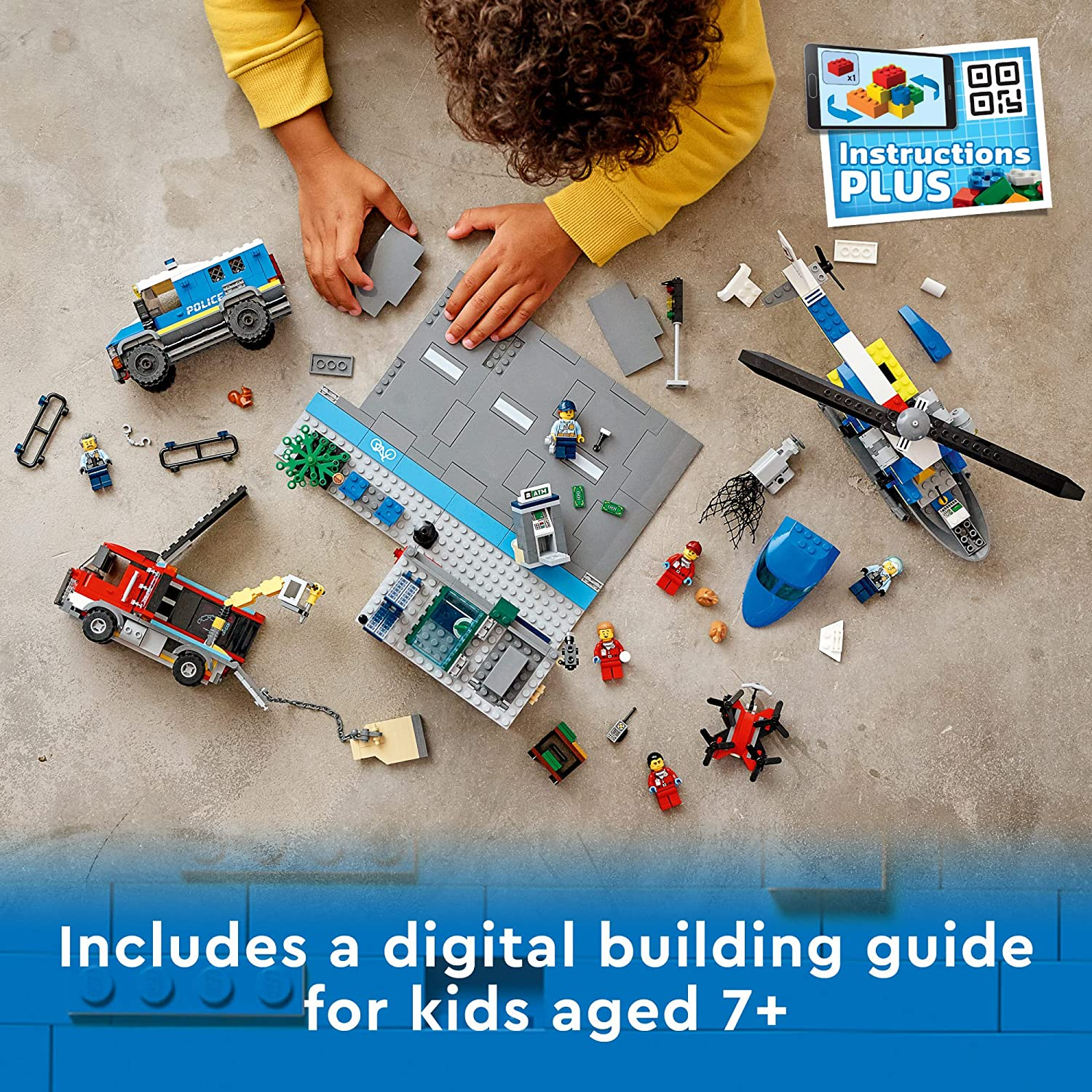 City Police Chase at The Bank by Lego 3