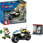 City Police Motorcycle Chase-by-Lego