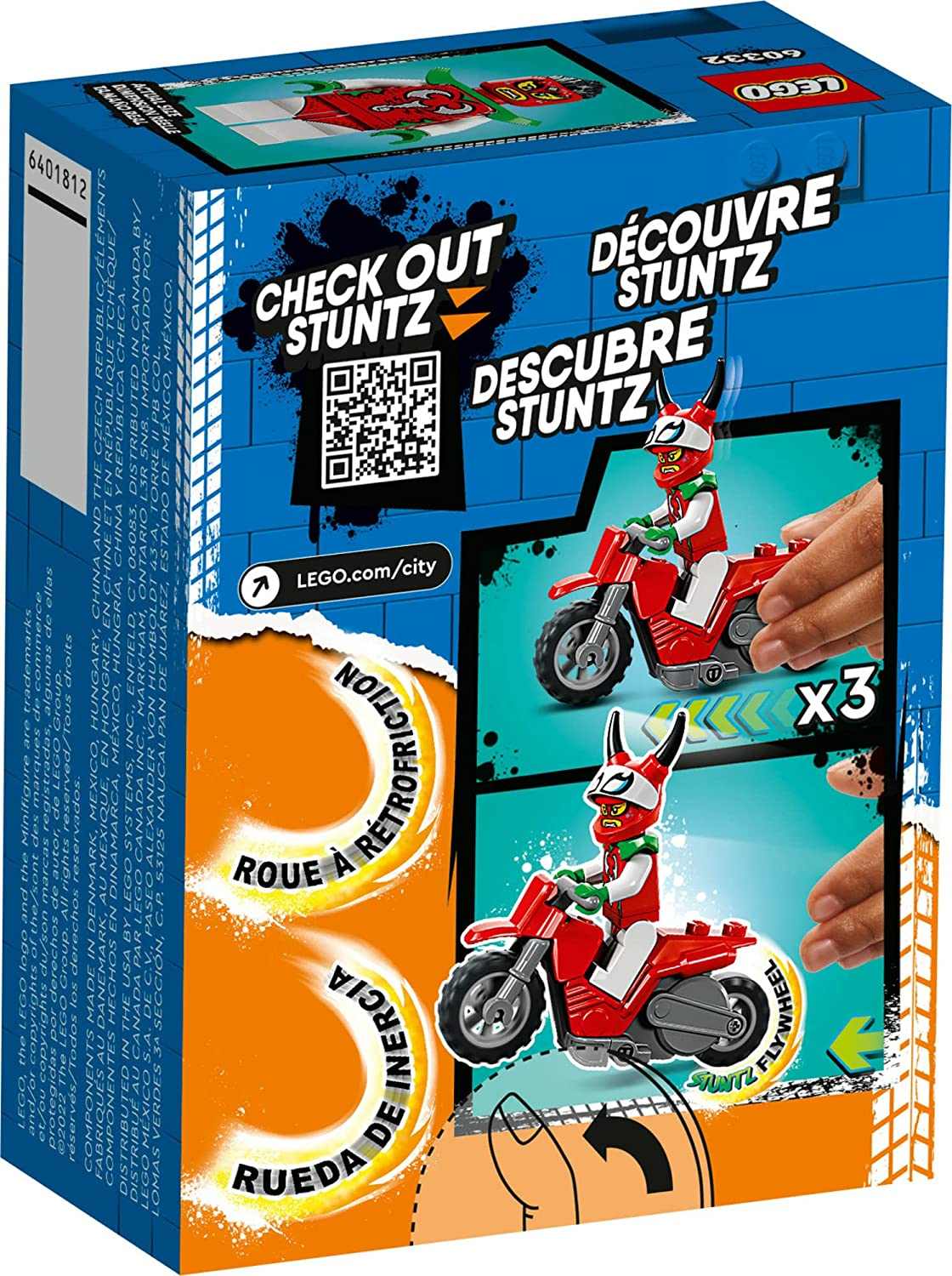 City Reckless Scorpion Stunt Bike by Lego 3