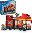 City Red Double-Decker Sightseeing Bus-by-Lego