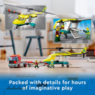 City Rescue Helicopter Transport by Lego 2