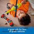 City Rescue Helicopter Transport by Lego 5