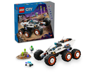 City Space Explorer Rover and Alien Life-by-Lego